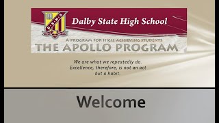 DSHS Apollo Program Information Evening [upl. by Felisha975]