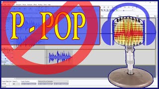 Remove Popping Ps with Audacity 🎙 Remove Plosives [upl. by Gnas]