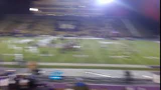 Maine and Weber State football teams before playoff game [upl. by Kenna]