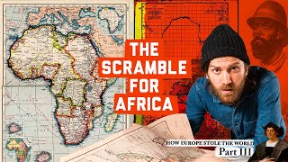 How Europe Stole Africa so Quickly Mapped [upl. by Horlacher]