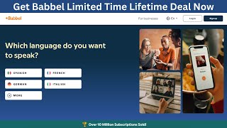 Babbel Review  Babbel Lifetime Subscription All Languages  The Best Language Learning App 2024 [upl. by Idet]