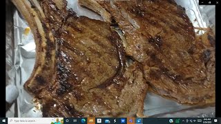 Steaks using the Chefman Smokeless indoor grill [upl. by Gelasias354]