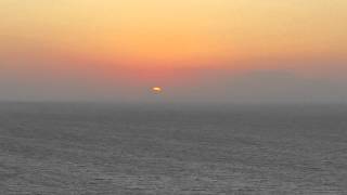 View of sun setting from balcony of Rodos Palace [upl. by Reg]