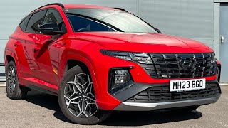 2023 Hyundai Tucson N Line Hybrid Engine Red [upl. by Niboc508]