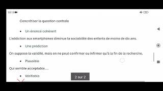 La problématique2 les hypothèses [upl. by Etnuhs]