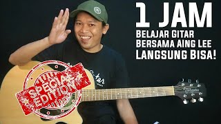 BELAJAR GITAR UNTUK PEMULA SAMPAI BISA DI JAMIN 🎸 [upl. by Glory]