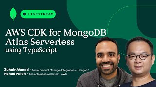 AWS CDK for MongoDB Atlas  Serverless [upl. by Rehctelf]