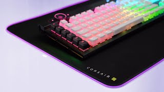 Corsair MM700 RGB Extended Mouse Pad amp Katar Pro XT Review [upl. by Verla]