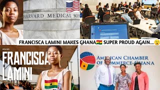 GHANA🇬🇭 HAS MAde Us SUPER PROUD AGAIN😯 FRANCISCA LAMINI Gain SCHOLARSHIP Into HARVARD UNIVERSITY [upl. by Honey25]