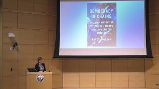 Nancy MacLean Democracy in Chains [upl. by Ardnekal819]