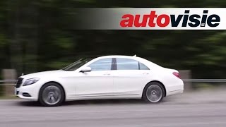 2014 Mercedes SClass S500  review by Autovisie TV [upl. by Bolitho]