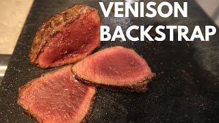 Venison Backstrap Dinner on the Cast Iron Pan [upl. by Hseham]