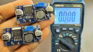 EASIEST LM2596 DCDC Buck Converter Adjustable Tutorial  LM2596 Adjustable Step Down Converter [upl. by Sivram321]