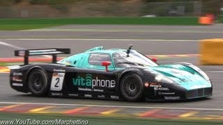 Maserati MC12 Corsa EPIC Sound and Accelerations [upl. by Ruby]