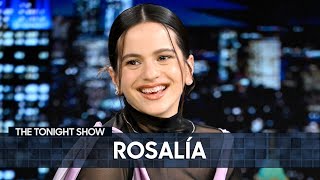 Rosalía Talks MOTOMAMI Jimmy’s quotMotopapiquot Energy and Harry Styles Texting Her  The Tonight Show [upl. by Luella63]