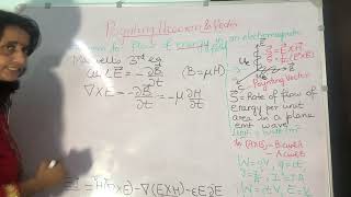 POYNTING THEOREM DERIVATION [upl. by Ttej]