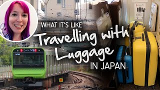 🧳 Tips for Travelling with Luggage in Japan 🚅🚃 on the Train in Tokyo amp Shinkansen  Bullet Train [upl. by Debarath131]