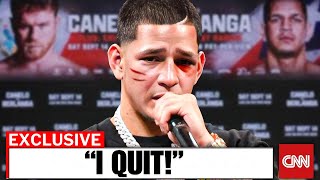 Devastated Edgar Berlanga Speaks Out His Initial Comments Following Canelo Loss [upl. by Neelyar749]