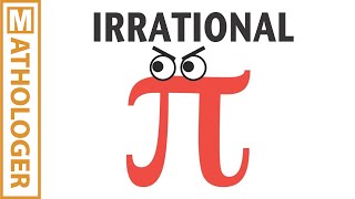 Pi is IRRATIONAL animation of a gorgeous proof [upl. by Nerta]