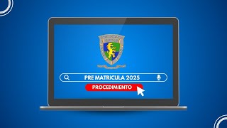 PROCESO PARA PRE MATRICULA 2025 [upl. by Etnuad]