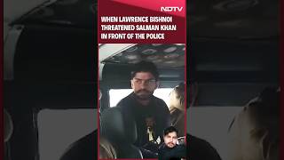 Lawrence BISHNOI NE SALMAN KO DI DHAMKI lawrancebishnoi salmankhan bishnoi gangster shorts [upl. by Nij427]