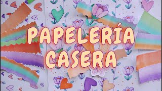 KIT de PAPELERÍA CASERA BONITA 17 🦋 MANUALIDADES CON PAPEL para HACER EN CASA en PRIMAVERA [upl. by Pardoes541]