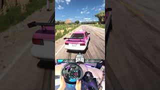 TSURU TUNEADO DRIFTING Forza Horizon 5 Steering Wheel  Shifter Gameplay [upl. by Aihsenet]