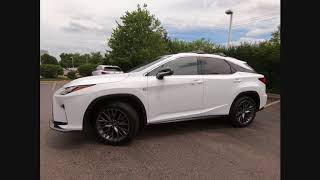 2018 Lexus RX 350 F SPORT Schaumburg IL 180996 [upl. by Attesoj]