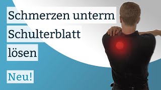 Schmerzen unter dem Schulterblatt  Neu [upl. by Hartmunn]