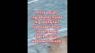 Pizza dough recipe Pakistani food specials [upl. by Tennaj]