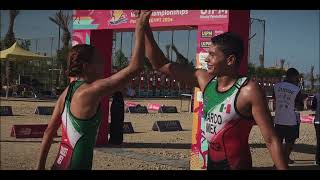 BiathleTriathle World Championships  Day 2 Highlights [upl. by Quint]