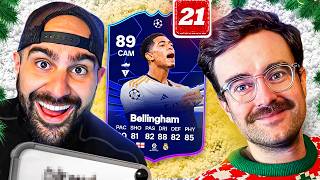 FC24 Squad Builder Showdown Advent UCL BELLINGHAMI Day 21 vs AA9Skillz [upl. by Oiredised]