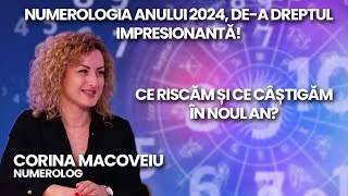 Ce riscăm și ce câștigăm în noul an ne povestește numerologul Corina Macoveiu [upl. by Haimorej]