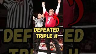 Jim Ross Is One Of The Few To Defeat Triple H tripleh jimross shorts [upl. by Danby]