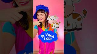 🌸🌼la Vaca lola tiene cabeza y tiene cola 🐮🐄🎶🌟🎈🌈 trenzarinatrabalenguas cancionesinfantiles [upl. by Zebedee954]