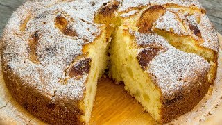 Questa torta di mele e davvero speciale fine ed aromatica  SaporitoTV [upl. by Heydon]