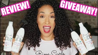 RIZOS CURLS FULL LINE REVIEW  Products for Curly Hair [upl. by Annayoj355]