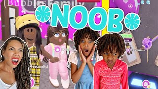 Mommy is a NOOB in ADOPT ME  See What Happens Family Fun Gaming [upl. by Peery]