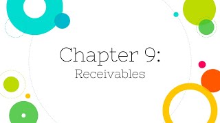 Financial Accounting Chapter 9 Receivables [upl. by Billat]