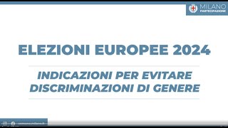 Tutorial  Indicazioni per evitare discriminazioni di genere [upl. by Arayc]