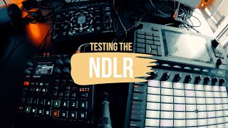 Short test with the NDLR  Supported by Akai Force amp Syntakt [upl. by Anse880]