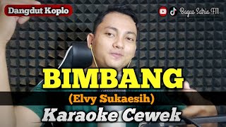 Bimbang  karaoke duet tanpa vokal cewek dangdut koplo [upl. by Narahs]