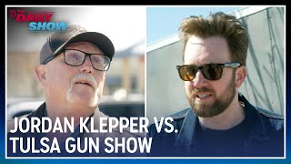 Jordan Klepper Sneaks Into Americas Biggest Gun Show  The Daily Show [upl. by Ushijima139]