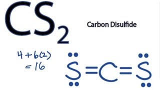 CS2 Lewis Structure How to Draw the Lewis Structure for CS2 [upl. by Frankhouse]