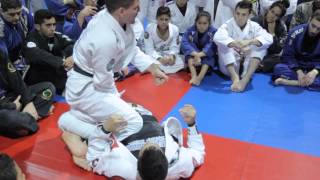 Rafa Mendes showing worm guard  lapel sweep to back take [upl. by Helsa]