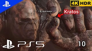 God of War 3  Kratos vs Cronos Boss Battle pt 1  2 HD [upl. by Lanevuj]