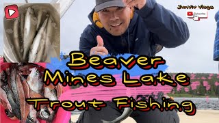 Beaver Mines Lake  Trout Fishing [upl. by Akenn670]