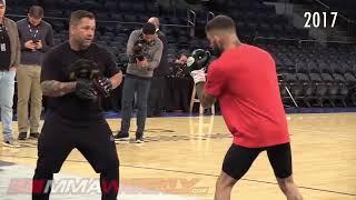 Cody Garbrandt pad work compilation 20142022 [upl. by Gellman]