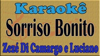 Zezé Di Camargo e Luciano Sorriso Bonito playback Karaoke [upl. by Aicilanna268]