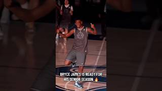 Bryce James Celebrates His Senior Year With An Epic Dance shorts [upl. by Ettenotna589]